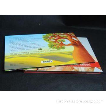 Full Color Glossy Paper Hardcover Book Printing Services  O